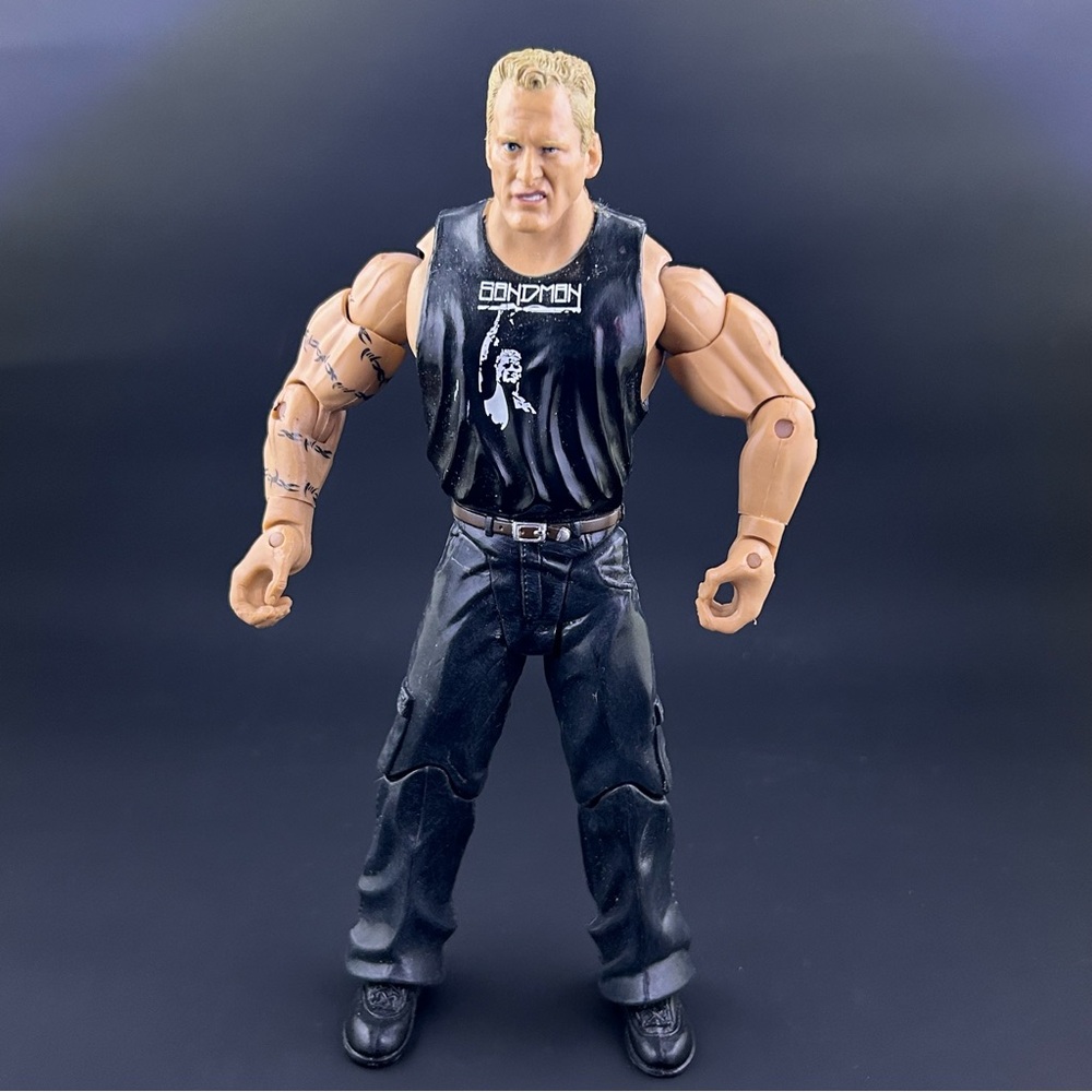 Jakks WWE Ruthless Aggression Sandman Wrestling Action Figure 2007 ECW WCW